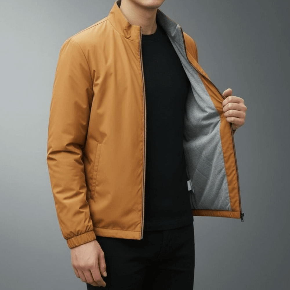 Robuste Herren Thermojacke für den Winter. Ideal als Oberbekleidung für Freizeit, Outdoor & urbanes Klima.
