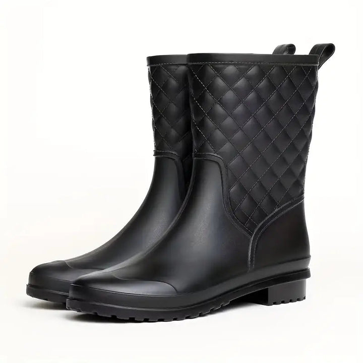Modische Damen Winterstiefel im Stepp-Design, ideal für Outdoor-Aktivitäten; wasserdicht, warm und bequem.