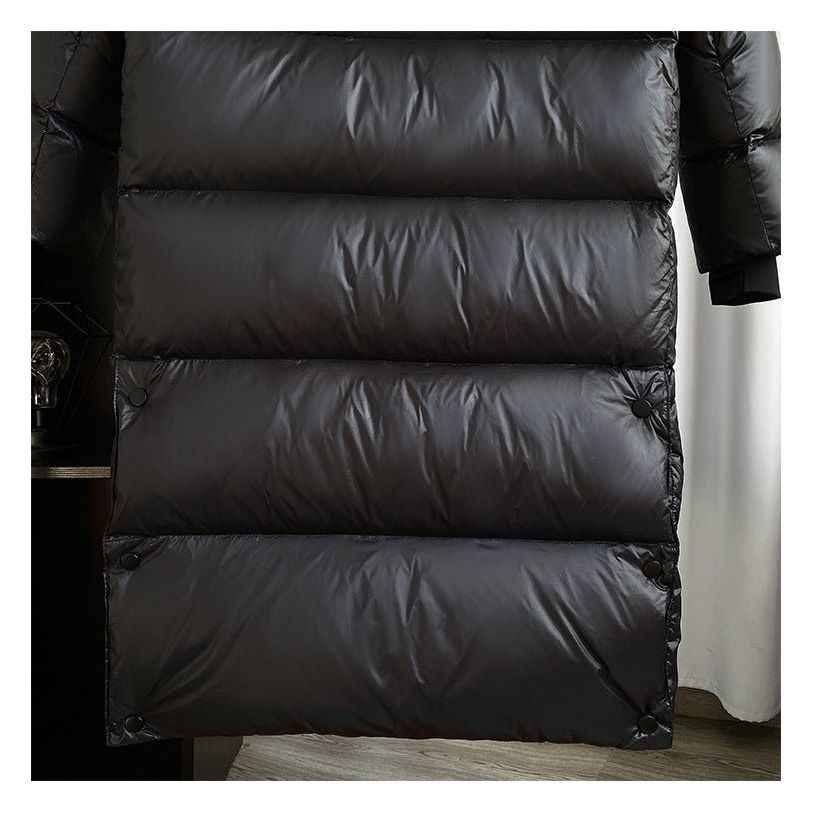 Wasserdichte Damen-Daunenjacke in elegantem Design, warm und komfortabel, ideal für Winterwetter.