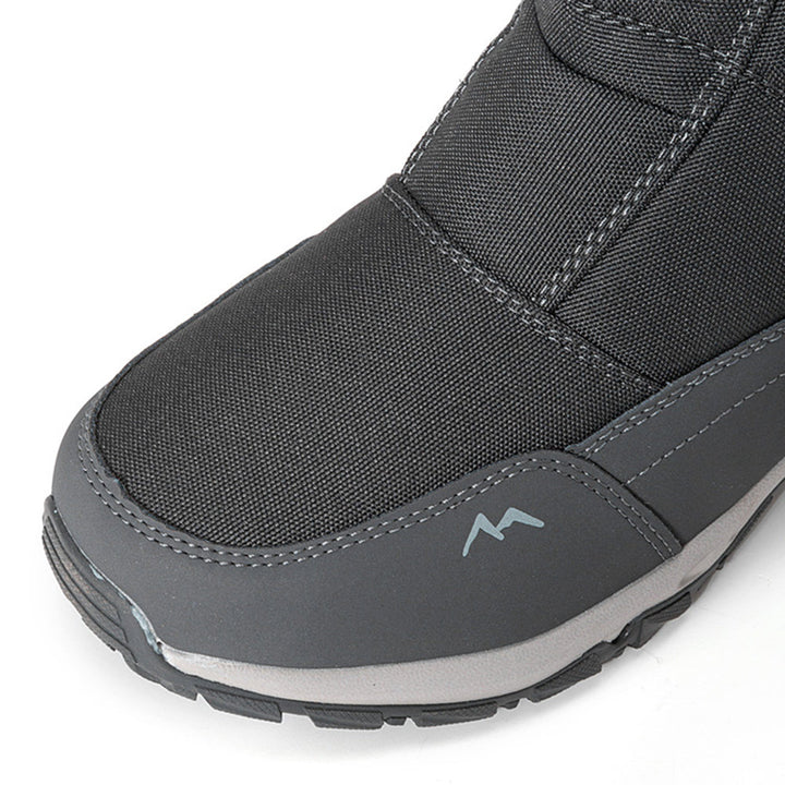 Perfekte Damen-Winterstiefel: Wasserdicht, rutschfest, warm gefüttert, mit einfachem Reißverschluss.