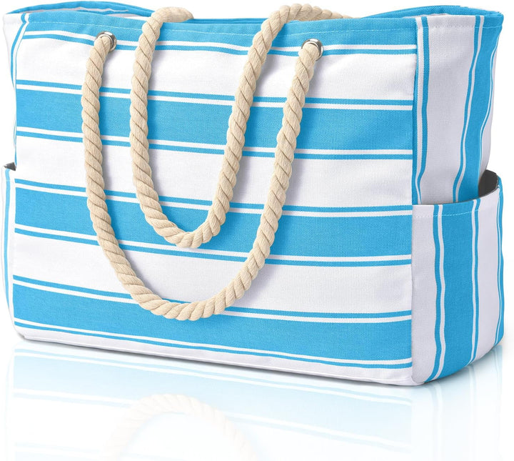 Wasserdichte XL Strandtasche, Unisex-Design, perfekt für den Sommer.