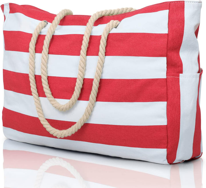 Wasserdichte XL Tasche, ideal für Strand, Freizeit & Organisation.