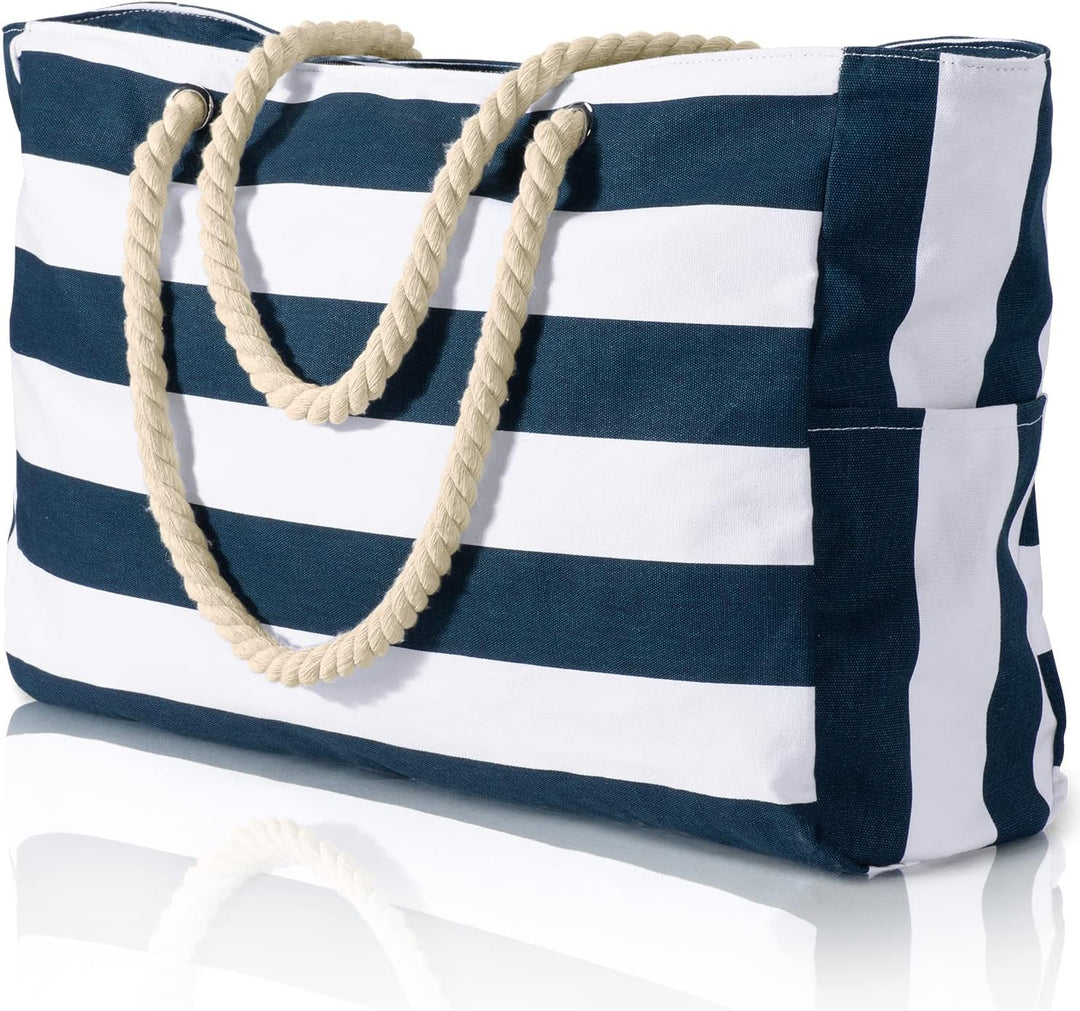 Große Strandtasche XL, wasserdicht & robust, perfekt für den Familienausflug.