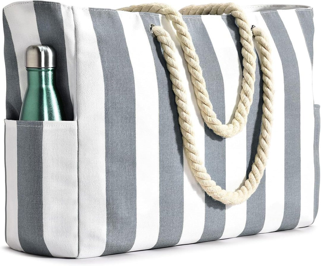 Wasserdichte XL Strandtasche für maximale Organisation & Stauraum.