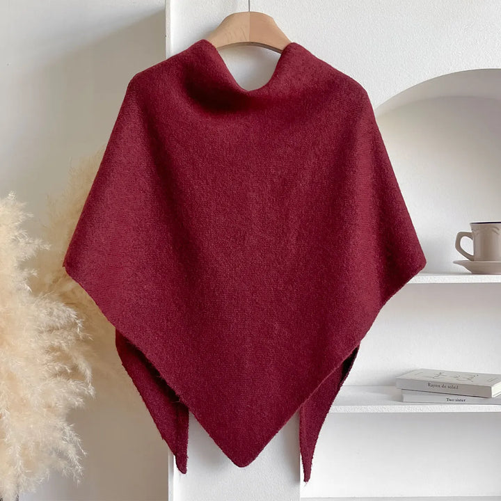 Warmer Damen Winterschal, ideal für Layering-Looks, hält an kühlen Herbsttagen und im Winter mollig warm.