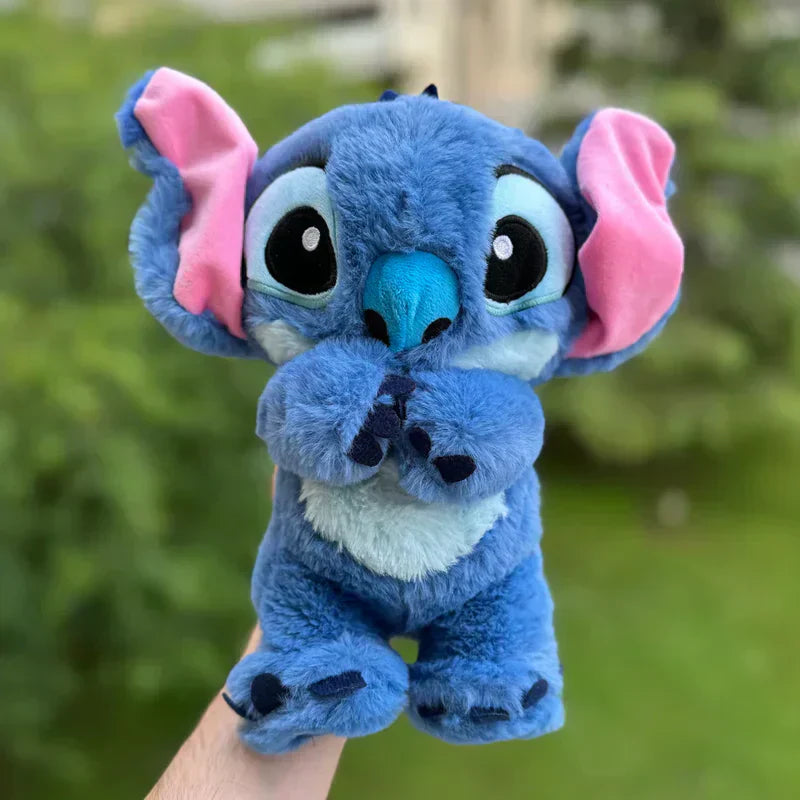 Beruhigendes Baby Kuscheltier in Blau und Rosa. Weiches Plüschtier für Geborgenheit im Kinderzimmer. Ideales Geschenk.