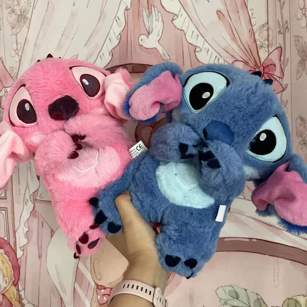 Entzückendes Baby Plüschtier in Blau & Rosa. Weiches Kuscheltier für Neugeborene & Kleinkinder. Perfektes Baby Geschenk.