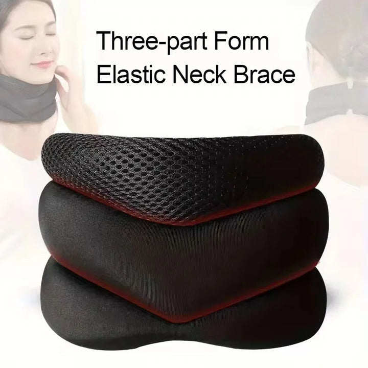 "Weißes Anti Schnarch Kissen, ergonomisch geformt, mit eleganten Nähten für besseren Schlaf und reduzierte Schnarchgeräusche.