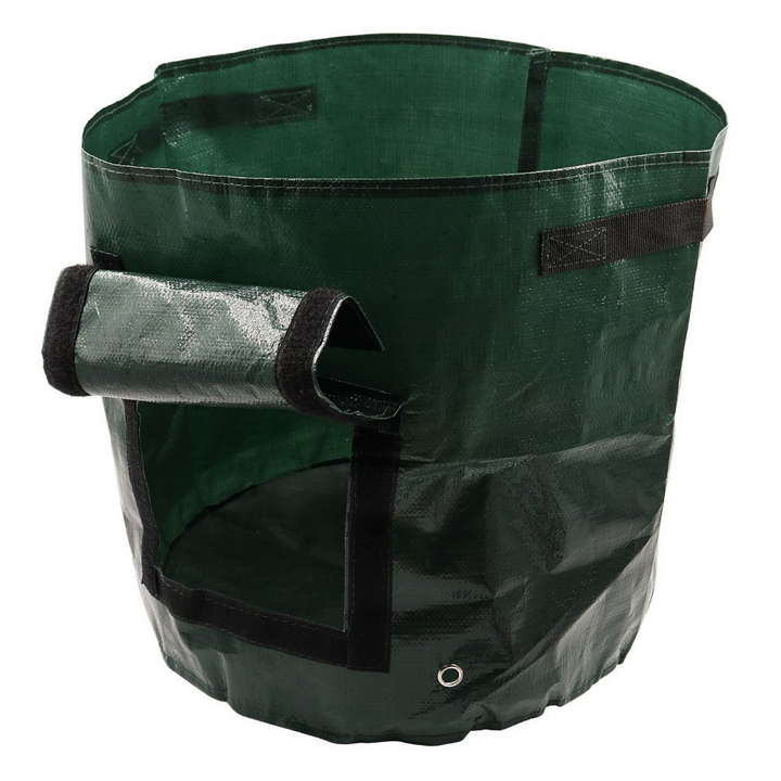 Wiederverwendbarer Pflanzsack für Kartoffeln mit Sichtfenster, ideal für Balkone, grün und atmungsaktiv für optimale Belüftun