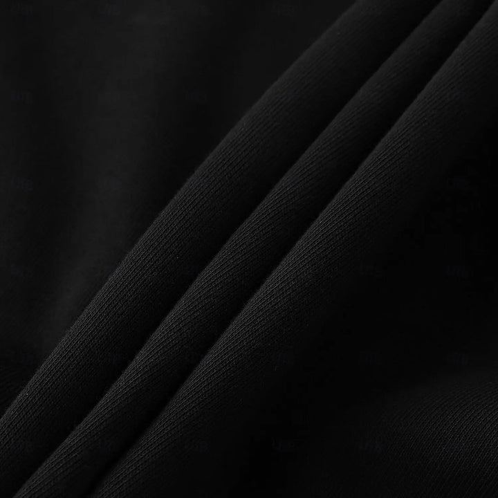 Nahaufnahme der weichen und atmungsaktiven Textur des Stoffes